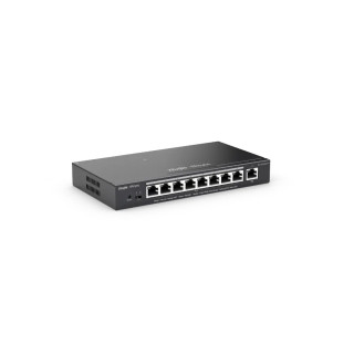 Switch Gigabit Smart Poe À 9 Ports, 9 Port Gigabit Rj45 Dont 8 Port
