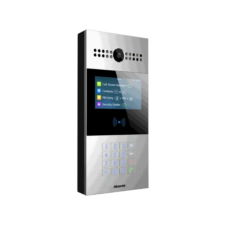 Interphone Vidéo Android Sip+Écran Lcd Caméra 2Mp Grand Angle 1