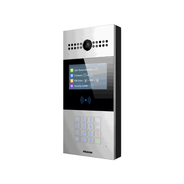 Interphone Vidéo Android Sip+Écran Lcd Caméra 2Mp Grand Angle 1