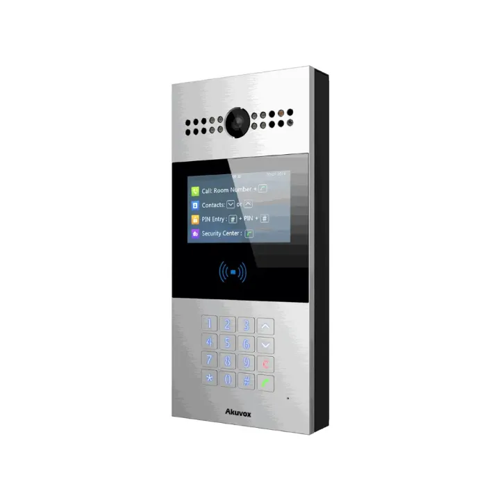 Interphone Vidéo Android Sip+Écran Lcd Caméra 2Mp Grand Angle 1
