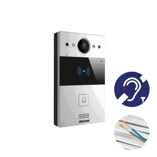 Videophone Boucle Sip 2 Fils 1 Bouton Lecteur De Carte