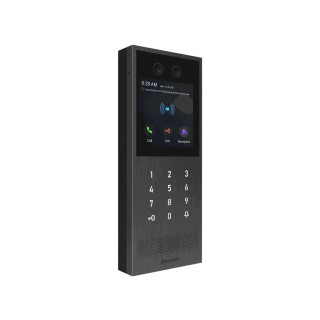 Interphone Vidéo Android Sip Écran 4'S 1080P, Ik10, Clavier Numér