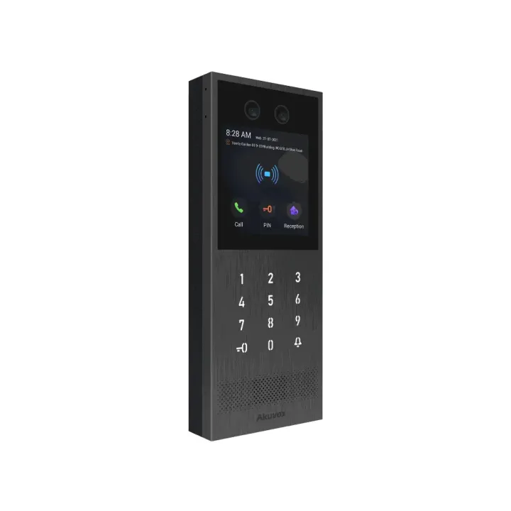 Interphone Vidéo Android Sip Écran 4'S 1080P, Ik10, Clavier Numér