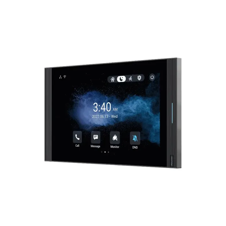 Moniteur Intér Sip+Ecran Tactile Capacitif 10'S'S & Player Blanc
