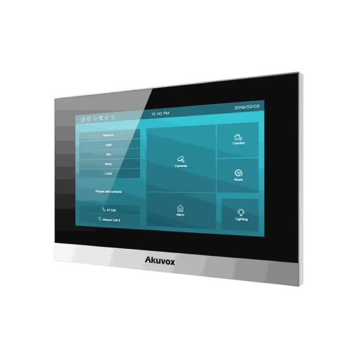 Moniteur Interieur Sip Avec Écran 7'S'S Version Linux , Façade Pl