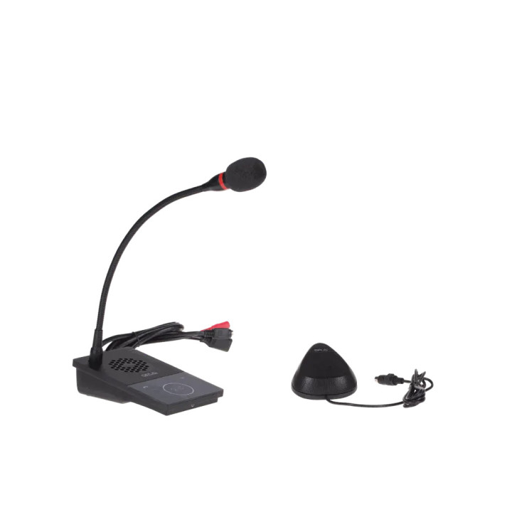 Interphone De Guichet Numérique Avec Pad Tactile