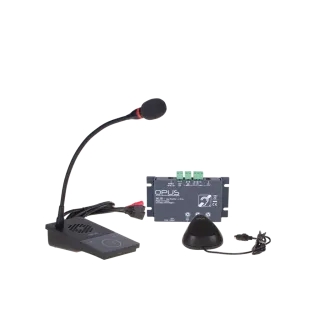Interphone De Guichet Numérique Avec Pad Tactile
