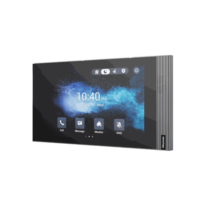 Moniteur Interieur Sip+Ecran 7''Version Linux,Façade Plastique