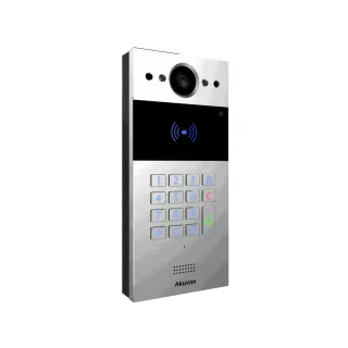 Interphone Vidéo 4G Avec Clavier Et Lecteur De Carte Rf Caméra 2 Mp