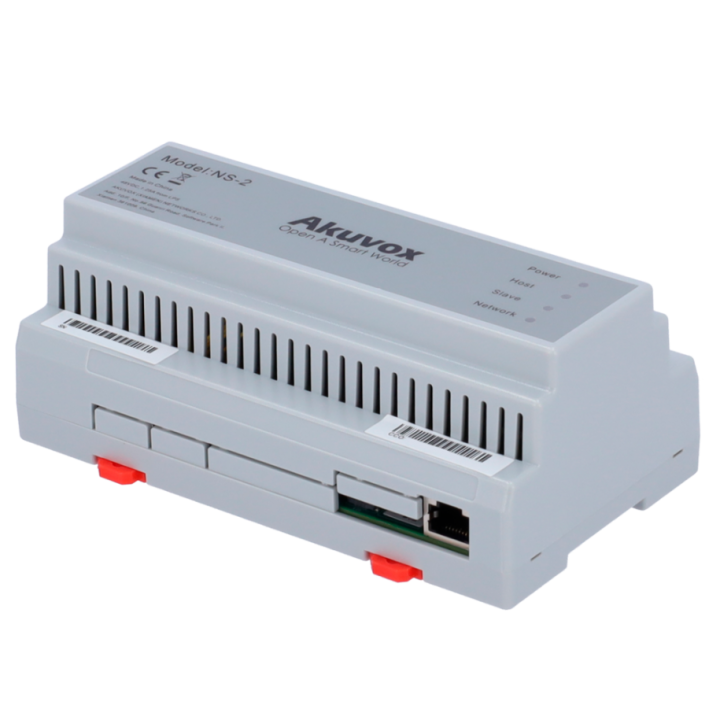 Repartiteur 2 Fils 30 Voies Akuvox. Prevoir Alim 48Vdc/1.25A.