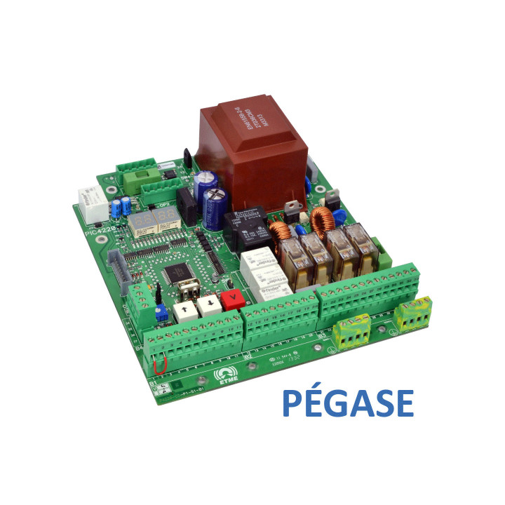 PIC 4220E PEGASE CARTE-Carte seule de commande pour 1 opérateur Pégase avec frein 205V