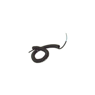 Cordon spirale 2 conducteurs 0.75mm² -longueur developpée 3m