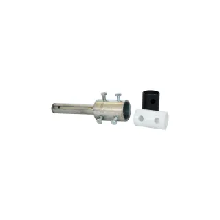 Adaptateur avec clavette pour motoréducteur avec arbre creux 25,4mm pour montage sur arbre plein 31,75/35/40mm