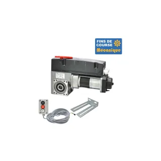 SAI 400E 24TRS 3M+CONSOLE+10M 3BP-Opérateur de porte sectionnelle max:400kgs, monophasé