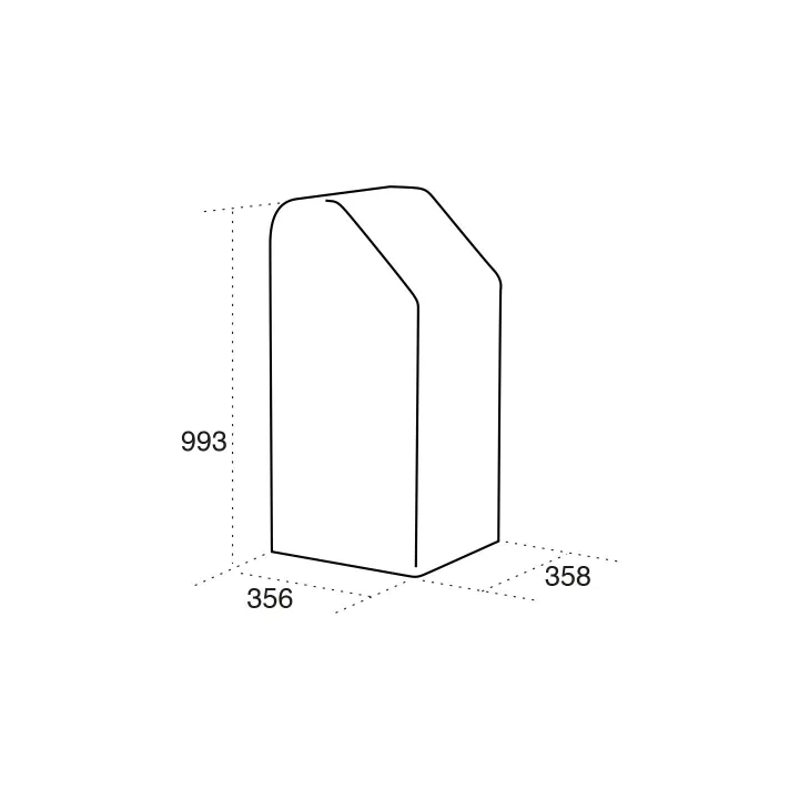 PEGASE 800 HAUT-Opérateur coulissant pour portail 800kgs, alimentation 230V en caisson métallique haut