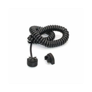 Jeu de bouchon d'extrémité avec diode et bouchon avec câble spiral 3,5m pour palpeur SKS/SKSL 51 à 105