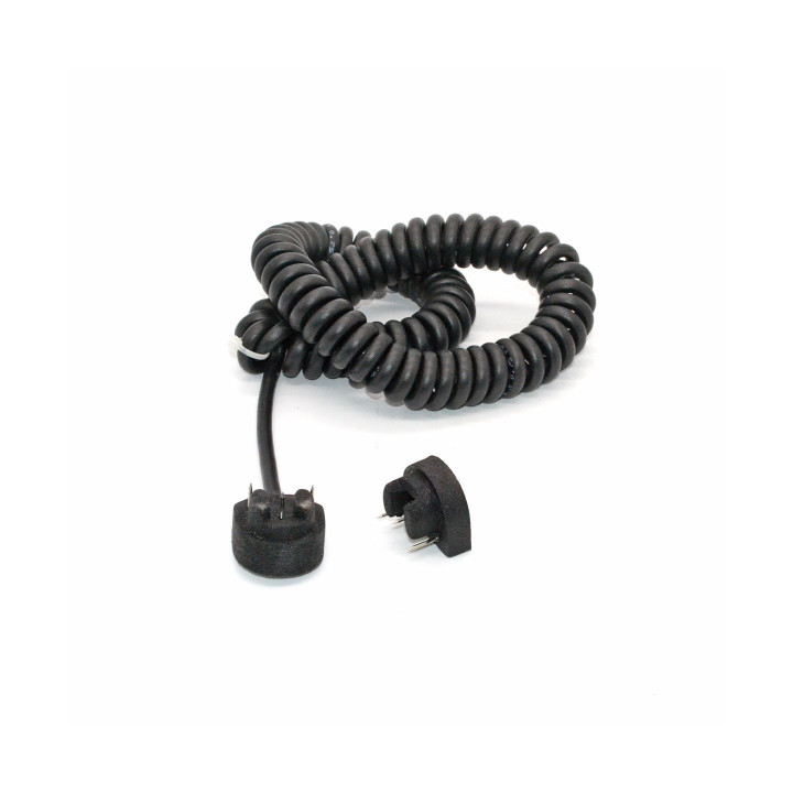 Jeu de bouchon d'extrémité avec diode et bouchon avec câble spiral 3,5m pour palpeur SKS/SKSL 51 à 105