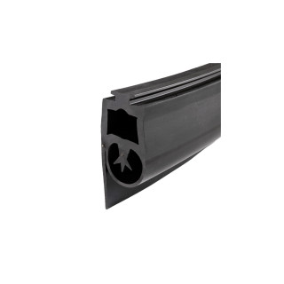FLEX-CONTACT+BAVETTE SKSL 68(B)-Bord palpeur conducteur hauteur 68mm avec bavette