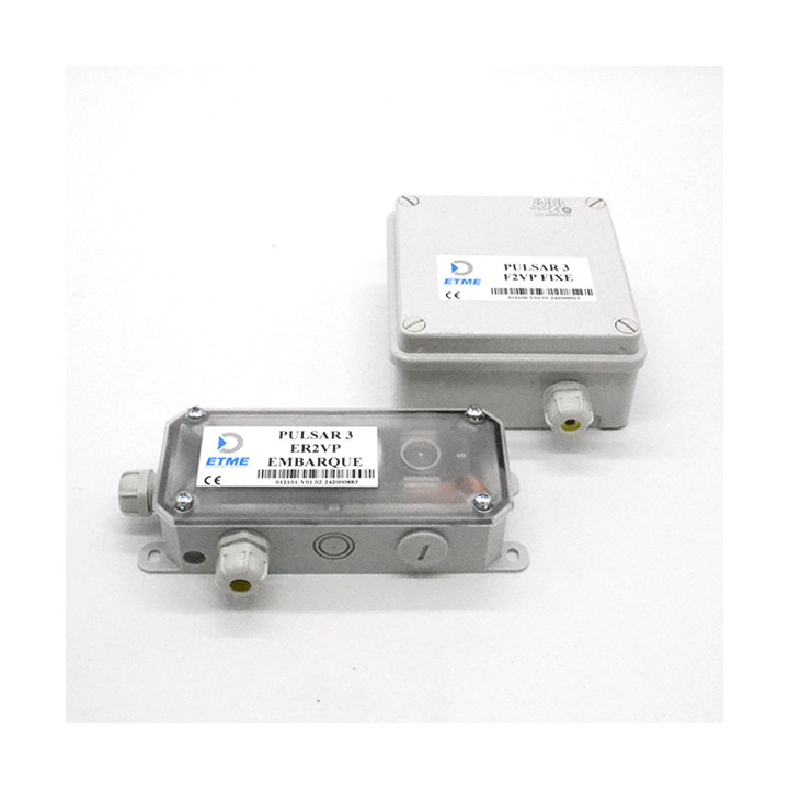 PULSAR 3-KIT R2VP-Kit transmetteur radio 2 voies, bi-directionnel, 868Mhz, pour transmission de l'état des sécurités