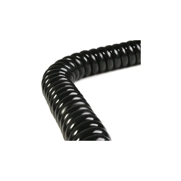 SC5359-Câble spirale 5 conducteurs 0.25mm ²-longueur developpée 3,5m pour 1 barrage cellule et 1 contact supplémentaire