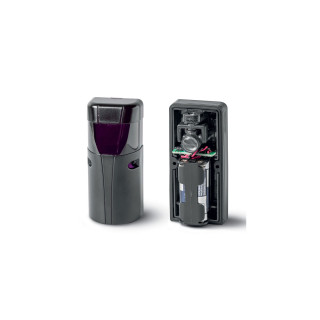FTC981BMN-Photocellule IR portée 8-15m,boitier aluminium, alimentation mixte :Rx 12VDC/24VAC/DC-Tx par piles