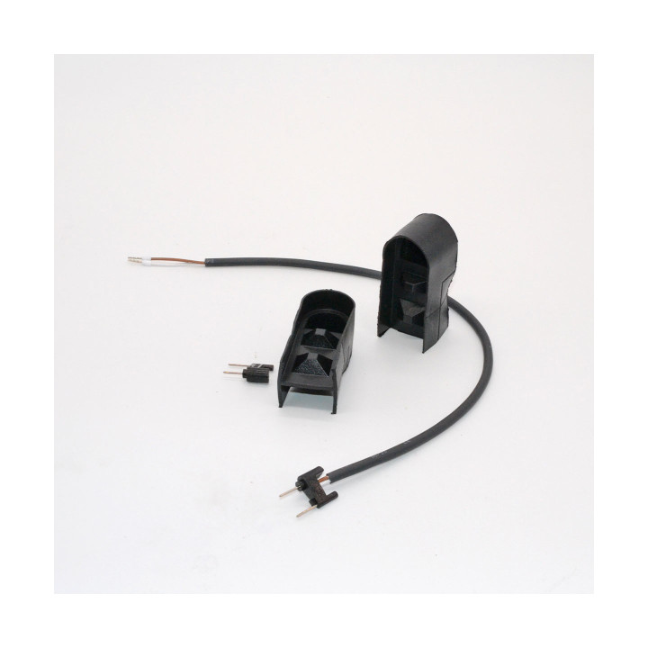 Jeu de bouchons de recouvrement pour palpeurs SKS/SKSL 51 à 105 avec diode et câble 0,3m