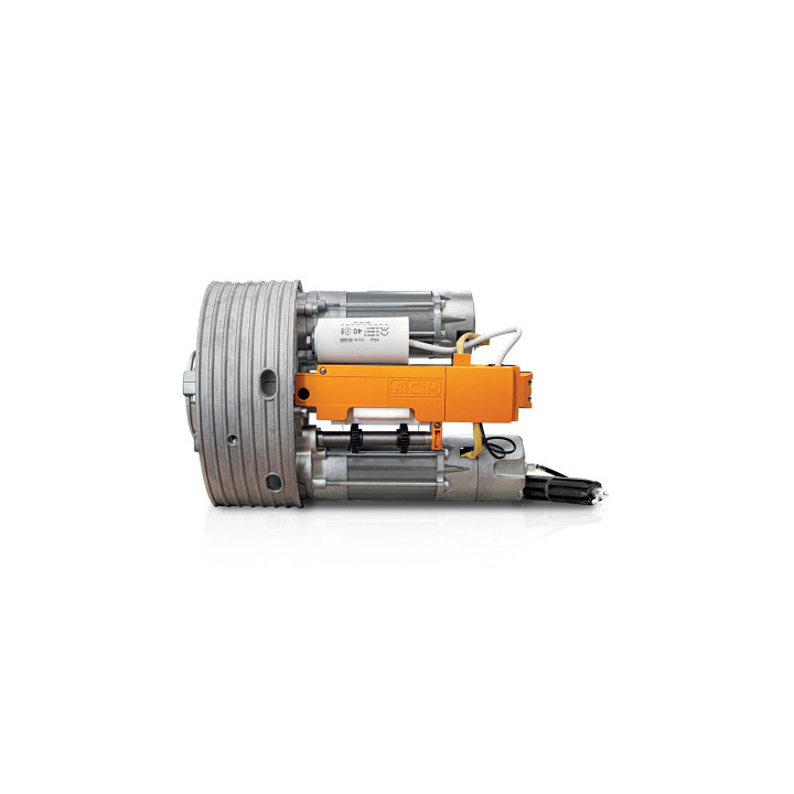 TITAN 240/76 BME-Moteur central 400Nm avec frein pour grilles et rideaux métalliques compensés par boîtes à ressorts
