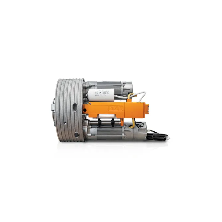 TITAN 240/76 BME-Moteur central 400Nm avec frein pour grilles et rideaux métalliques compensés par boîtes à ressorts