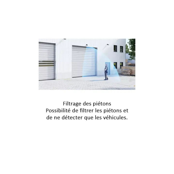 FALCON - Détecteur d'ouverture pour portes jusqu'à 7 m de haut (Radar)