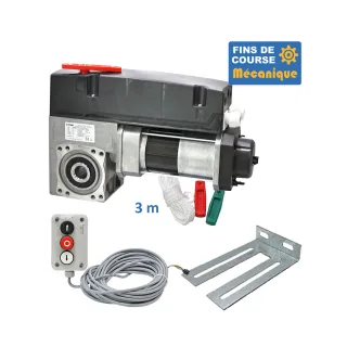 SAI 430E 24TRS 3M+CONSOLE+10M 3BP-Opérateur de porte sectionnelle max:430kgs, triphasé