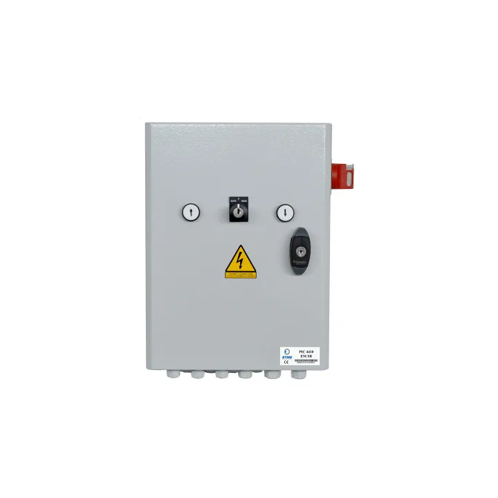 PIC 4410E MSR-Electronique de commande en armoire métallique avec boutonnerie (4 accessoires) et disjoncteur pour 1 moteur