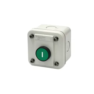 Boite à 1 bouton pour commande