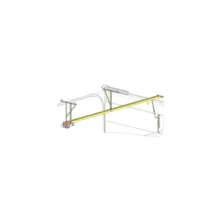STAI-P2 Rail pour STAI pour porte sectionnelle de hauteur maximum 3,3m