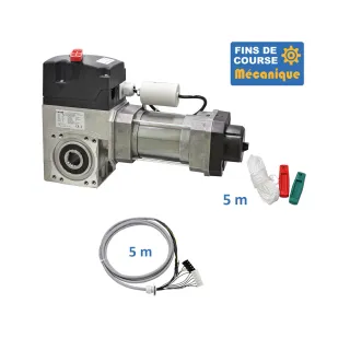 SACL 400E 24TRS+5M-Opérateur de porte sectionnelle max:400kgs, 230V, secours par débrayage rapide