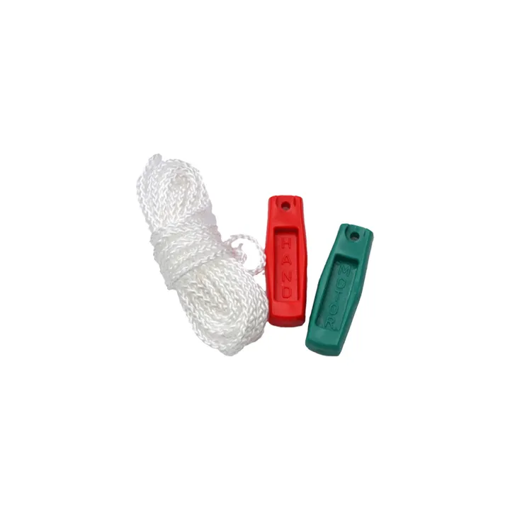 Kit corde hauteur 5m (lg:10m) avec poignées rouge et verte pour opérateur de porte sectionnelle