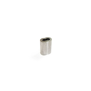 Manchon aluminium à sertir pour cable 4,00mm - sachet de 100
