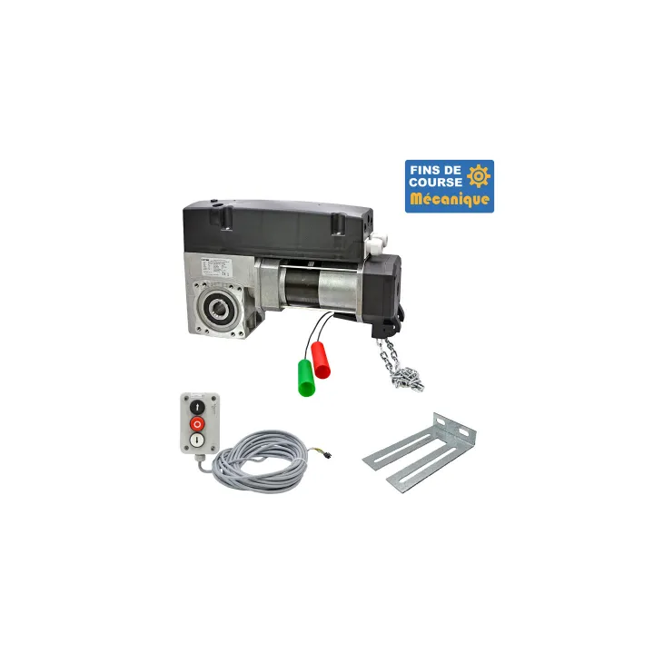 SAI 430CH 24TRS 3M + 3BP + CONSOLE MSC 210-Opérateur de porte sectionnelle max:430kgs, triphasé