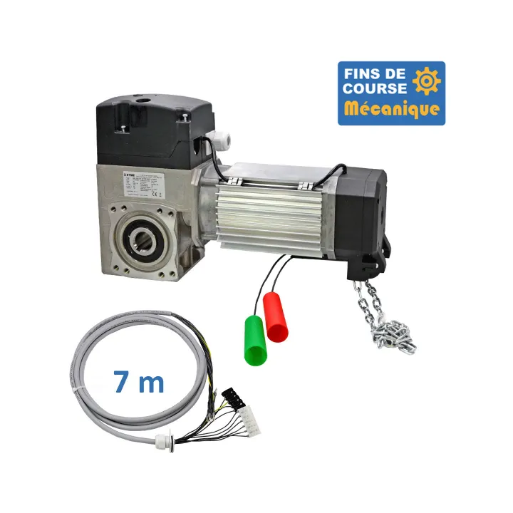SAT 530CH 24TRS 7M-Opérateur de porte sectionnelle max:530kgs, triphasé