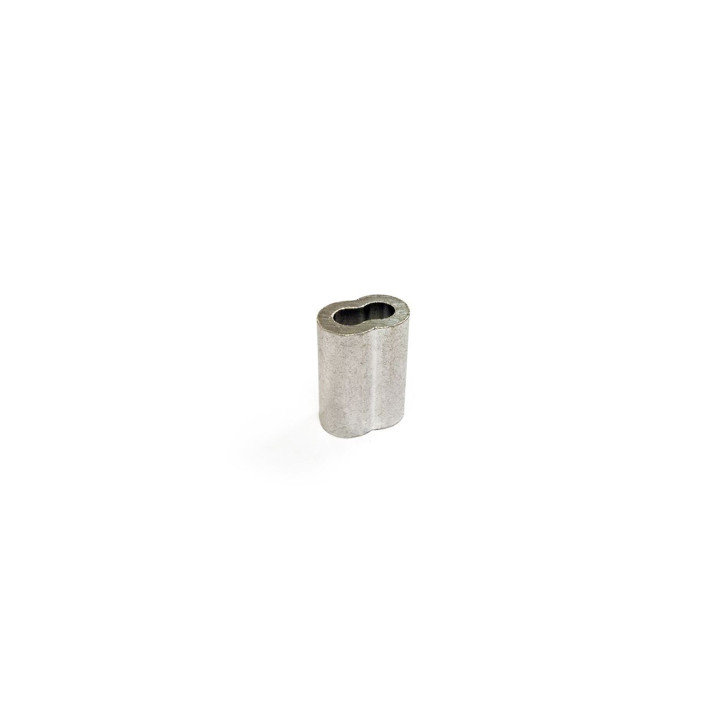 Manchon aluminium à sertir pour cable 3,00 et 3,20mm - sachet de 100