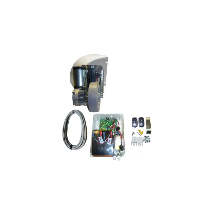Kit STAR_PRO MAX 1V-1 opérateur 24V avec verrouillage intégré et doubles ressorts de pression pour battant 1500kgs