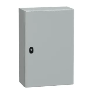 PanelSeT S3D - Enveloppe acier - H600xL400xP200 - porte pleine