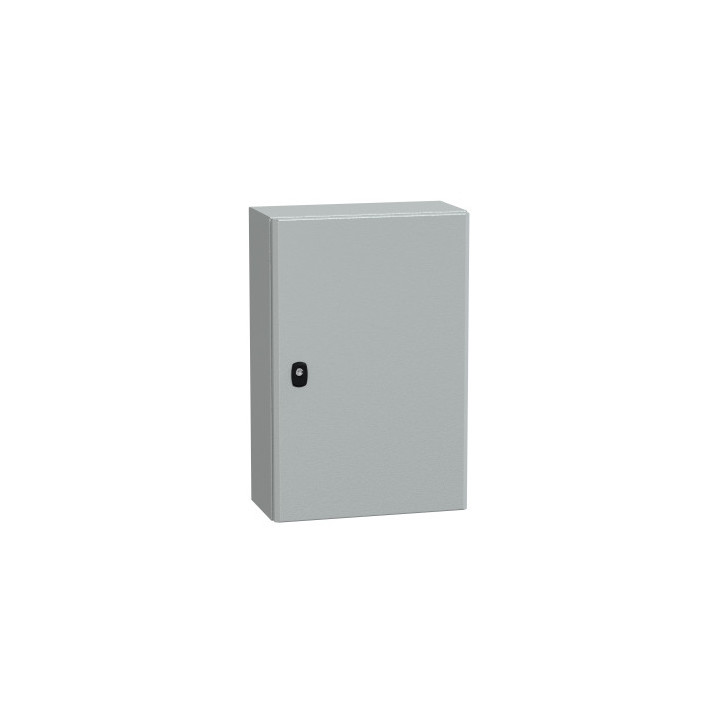 PanelSeT S3D - Enveloppe acier - H600xL400xP200 - porte pleine