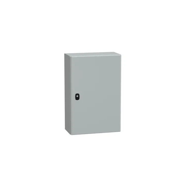 PanelSeT S3D - Enveloppe acier - H600xL400xP200 - porte pleine