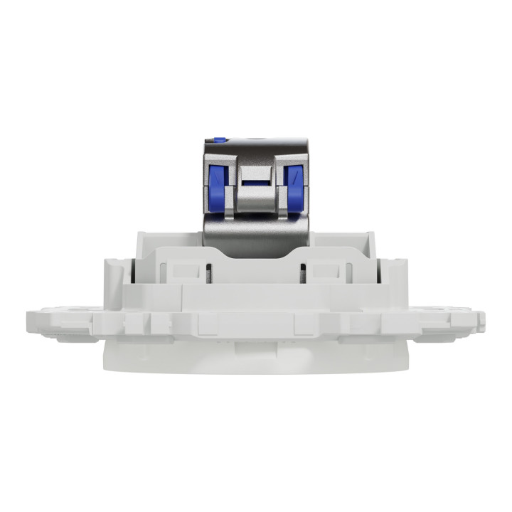 Odace - prise RJ45 - Cat6A STP grade 3TV - blanc craie