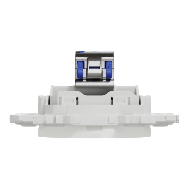 Odace - prise RJ45 - Cat6A STP grade 3TV - blanc craie