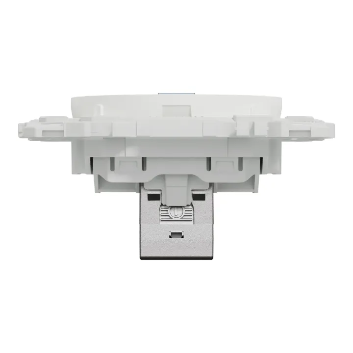 Odace - prise RJ45 - Cat6A STP grade 3TV - blanc craie