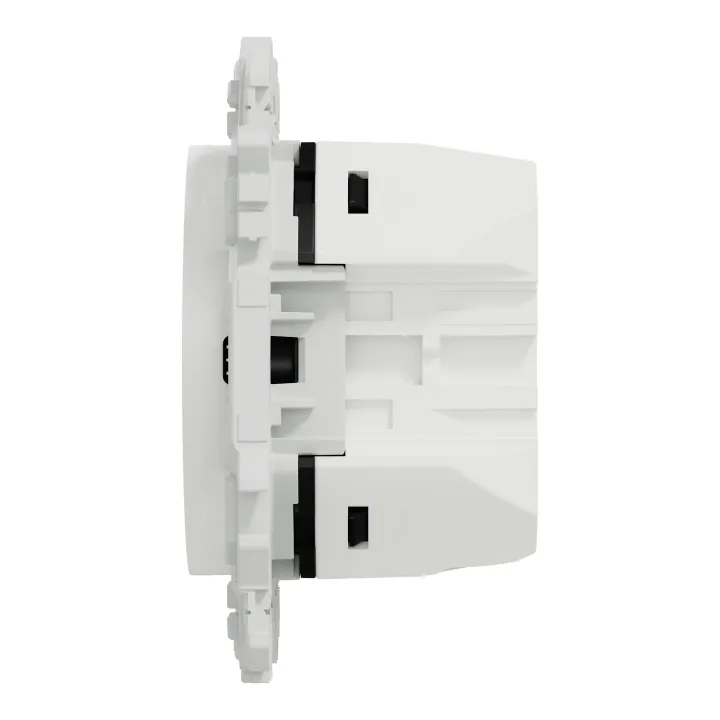Odace - chargeur USB-C 65W - forte puissance et charge rapide - blanc craie