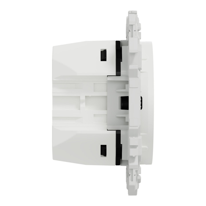 Odace - chargeur USB-C 65W - forte puissance et charge rapide - blanc craie