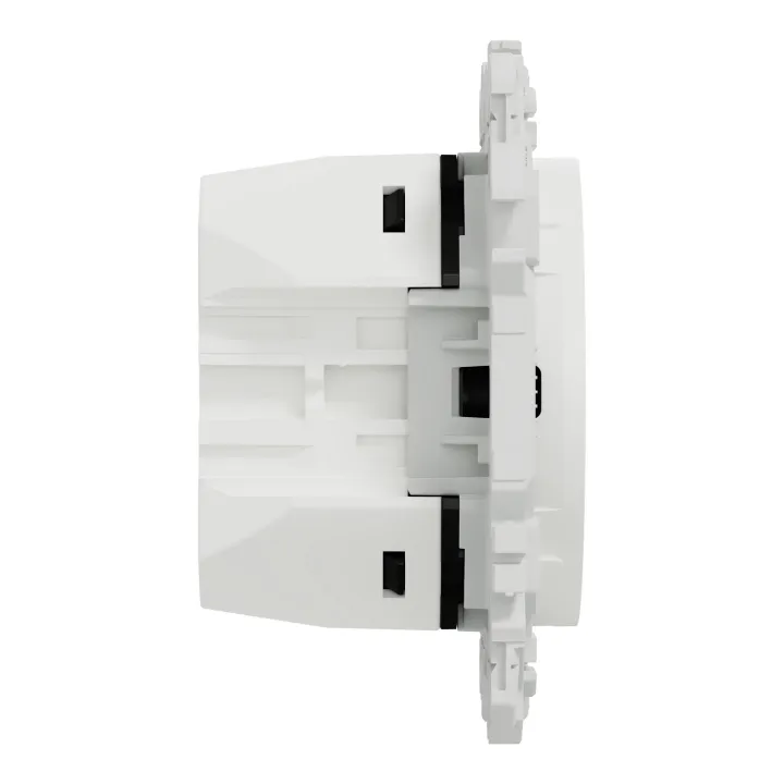 Odace - chargeur USB-C 65W - forte puissance et charge rapide - blanc craie