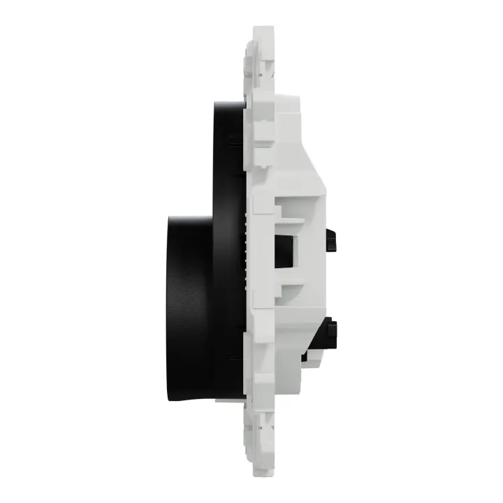 Odace - sortie de câble - serre câble 6 à 12 mm² - noir onyx